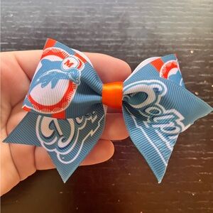 Miami Dolphins Hair Bow